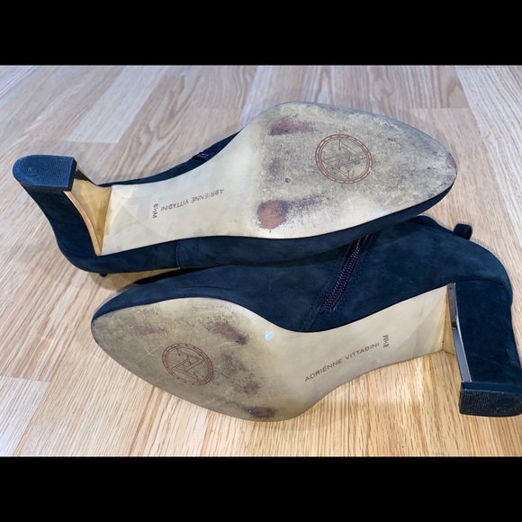 Black zip up boots size 8 1/2 - Picture 4 of 4